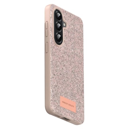 Onegif Samsung Uyumlu Galaxy A17 5g Bright Simli Kapak - Pembe