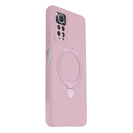 Xiaomi Redmi Note 12 Pro 4g Regal Magsafe Standlı Kapak - Açık Pembe