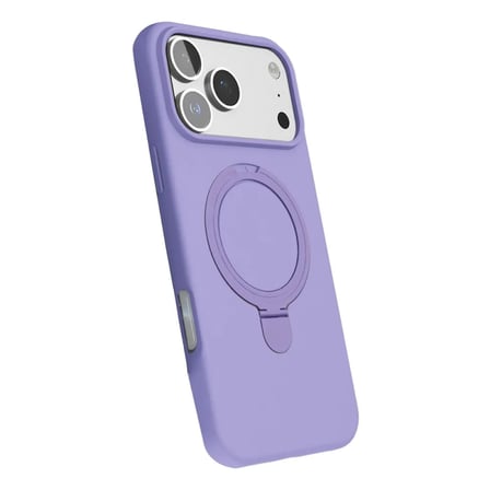 Apple İphone 17 Pro Regal Magsafe Standlı Kapak - Lila