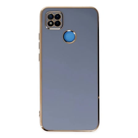 Xiaomi Uyumlu Redmi 9c Kılıf Volet Silikon - Mavi