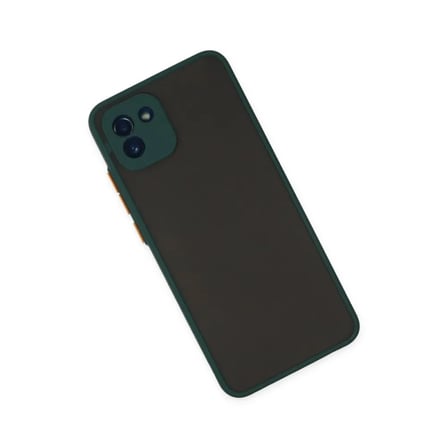 Samsung Uyumlu Galaxy A03 Kılıf Montreal Silikon Kapak - Yeşil