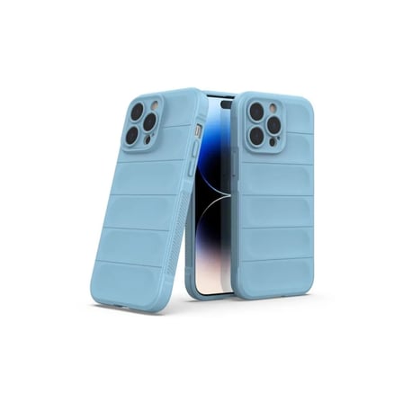 Apple Uyumlu İphone 14 Pro Kılıf Optimum Silikon - Sky Blue
