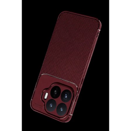 Newface Xiaomi Mi 17T Auto Focus Karbon Kapak - Bordo