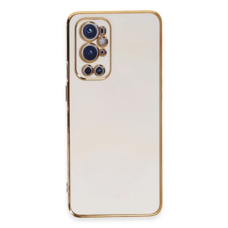 One Plus 9 Pro Kılıf Volet Silikon - Beyaz