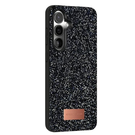 Onegif Samsung Uyumlu Galaxy S24 Fe Bright Simli Kapak - Siyah