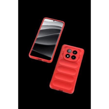 Xiaomi Redmi Note 15 4g Optimum Silikon - Kırmızı