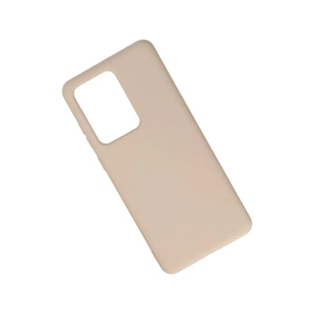 Samsung Uyumlu Galaxy S20 Ultra Kılıf Nano İçi Kadife Silikon - Pudra