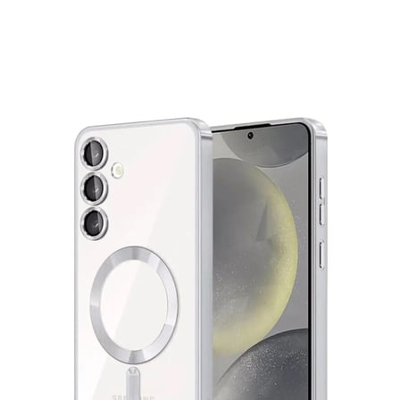 Samsung Galaxy A55 5G Kross Magneticsafe Kapak - Gümüş