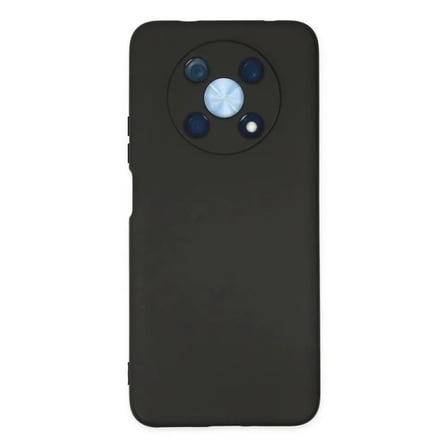Huawei Nova Y90 Kılıf Nano İçi Kadife Silikon - Siyah