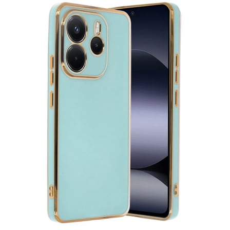Xiaomi Redmi Note 14 4g Kılıf Volet Silikon - Açık Yeşil