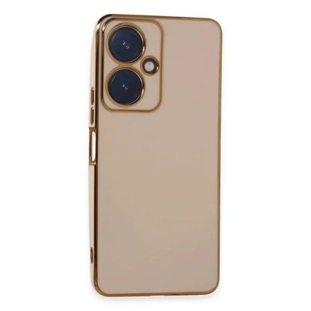 Vivo Y27 Kılıf Volet Silikon - Pembe
