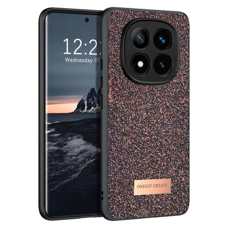 Onegif Xiaomi Uyumlu Redmi Note 14 Pro 4g Bright Simli Kapak - Derin Mor