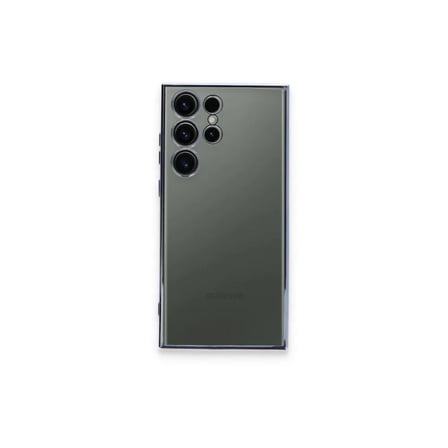 Samsung Uyumlu Galaxy S23 Ultra Kılıf Razer Lensli Silikon - Açık Mavi