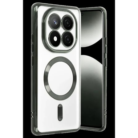 Xiaomi Redmi Note 15 Pro 4G Kross Magneticsafe Kapak - Koyu Yeşil