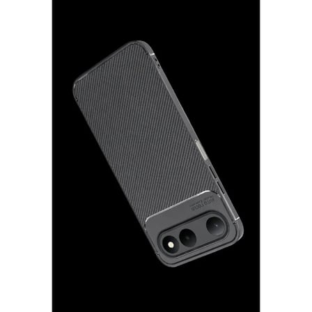 Newface Tecno Spark 50 5G Auto Focus Karbon Kapak - Gri