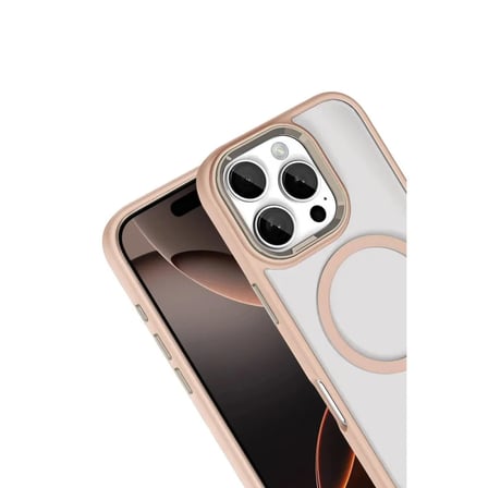 Joko Apple Uyumlu İphone 16 Pro Max Terea Magsafe Kapak - Gold