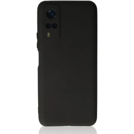 Vivo Y53s Kılıf First Silikon - Siyah