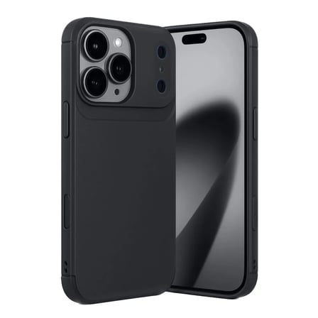 Apple İ̇Phone 17 Pro Max Auto Focus Karbon Kapak - Siyah