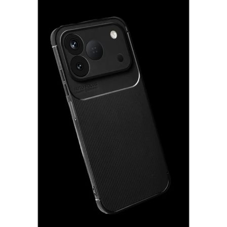 Newface Tecno Spark 50 4G Auto Focus Karbon Kapak - Siyah