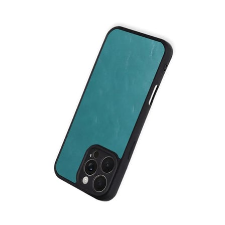 Apple Uyumlu İphone 16 Pro Max Kılıf Aras Deri Kapak - Açık Yeşil