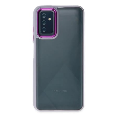 Samsung Uyumlu Galaxy M13 Kılıf Dora Kapak - Lila