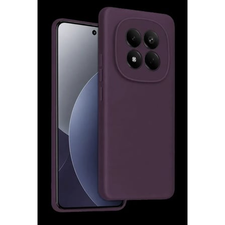 Xiaomi Uyumlu Redmi Note 15 Pro 4g First Silikon - Mürdüm