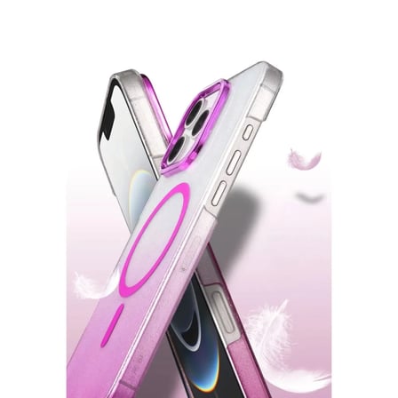 Apple İphone 16 Pro Max Glossy Magsafe Kapak - Mor