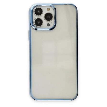 Newface Apple Uyumlu İphone 14 Pro Max Kılıf Element Silikon - Sky Blue