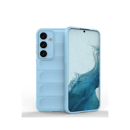 Samsung Uyumlu Galaxy S24 Kılıf Optimum Silikon - Sky Blue