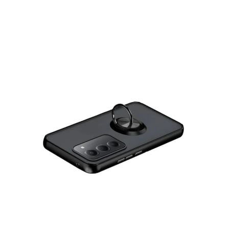 Xiaomi Uyumlu Redmi 15 4g Montreal Yüzüklü Silikon Kapak - Siyah