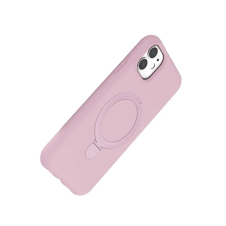 Apple İphone 11 Regal Magsafe Standlı Kapak - Açık Pembe