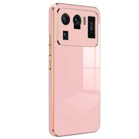 Xiaomi Uyumlu Mi 11 Ultra Kılıf Volet Silikon - Pembe