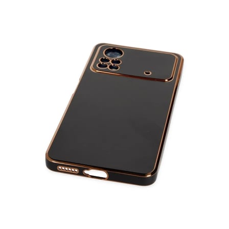 Xiaomi Uyumlu Poco X4 Pro 5g Kılıf Volet Silikon - Siyah