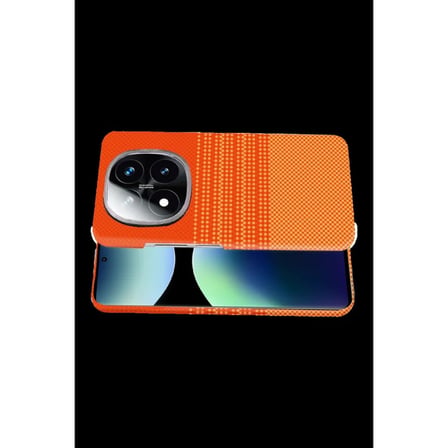 Xiaomi Uyumlu Redmi Note 15 Pro Plus 5g Vega Magsafe Kapak - Turuncu