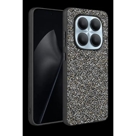 Onegif Xiaomi Redmi Note 15 4g Bright Simli Kapak - Gold