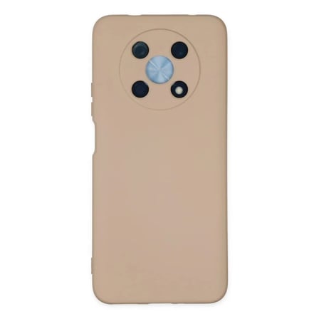 Huawei Nova Y90 Kılıf Nano İçi Kadife Silikon - Pudra
