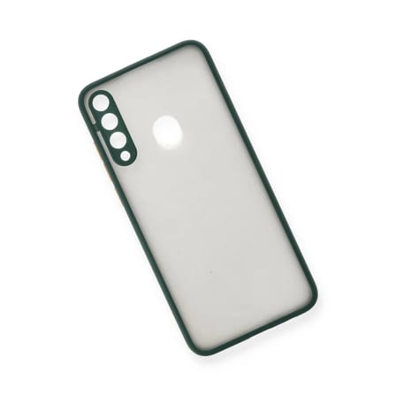 Huawei Y6p Kılıf Montreal Silikon Kapak - Yeşil