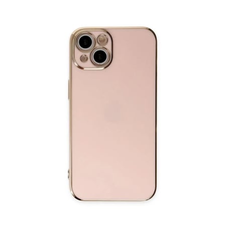 Apple Uyumlu İphone 15 Kılıf Volet Silikon - Pembe