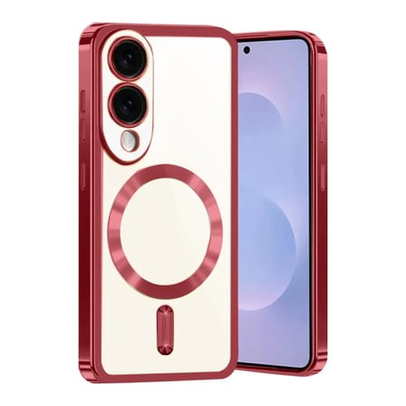 Samsung Galaxy S25 Edge Kross Magneticsafe Kapak - Kırmızı