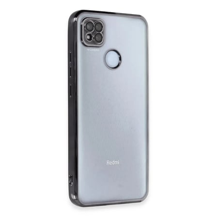Xiaomi Uyumlu Redmi 9c Kılıf Razer Lensli Silikon - Siyah