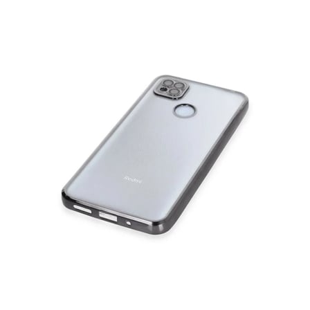 Xiaomi Uyumlu Redmi 9c Kılıf Razer Lensli Silikon - Siyah