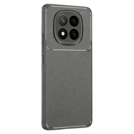Xiaomi Redmi Note 14 Pro Plus Kılıf Auto Focus Karbon Kapak - Gri