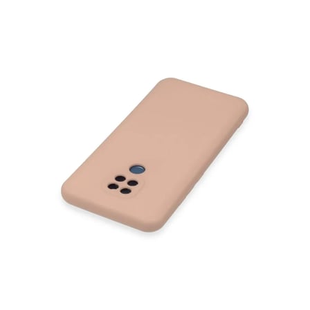 General Mobile Gm 20 Kılıf Nano İçi Kadife Silikon - Pudra