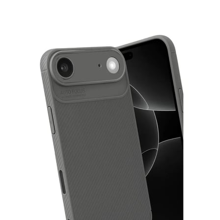 Apple İ̇Phone 17 Air Auto Focus Karbon Kapak - Gri