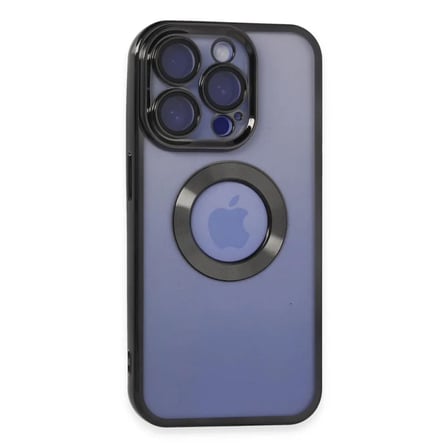 Apple Uyumlu İphone 15 Pro Max Kılıf Slot Silikon - Siyah