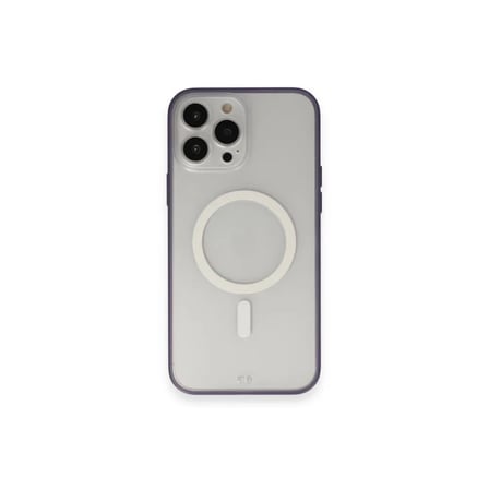 Apple İphone 14 Pro Kılıf Grand Magneticsafe Kapak - Mor