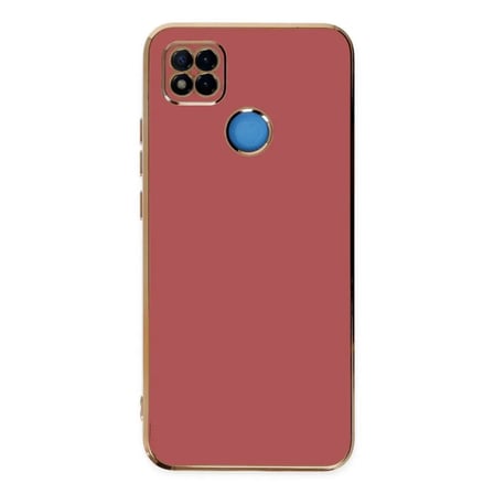 Xiaomi Uyumlu Redmi 9c Kılıf Volet Silikon - Kırmızı