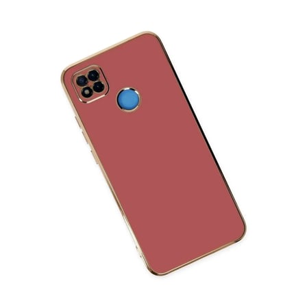 Xiaomi Uyumlu Redmi 9c Kılıf Volet Silikon - Kırmızı