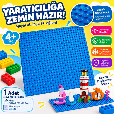 11025 ® Classic Mavi Taban 1 Parça +4 Yaş