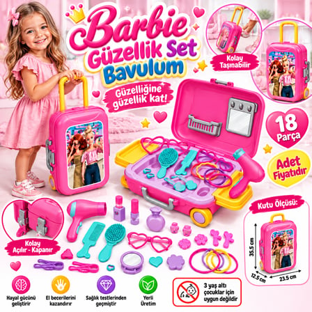 03486 Güzelli̇k Set Bavulum Adet Fiyatıdır